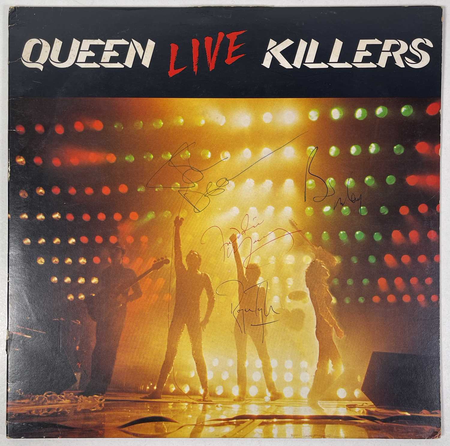 QUEEN - FULLY SIGNED LIVE KILLER LP.