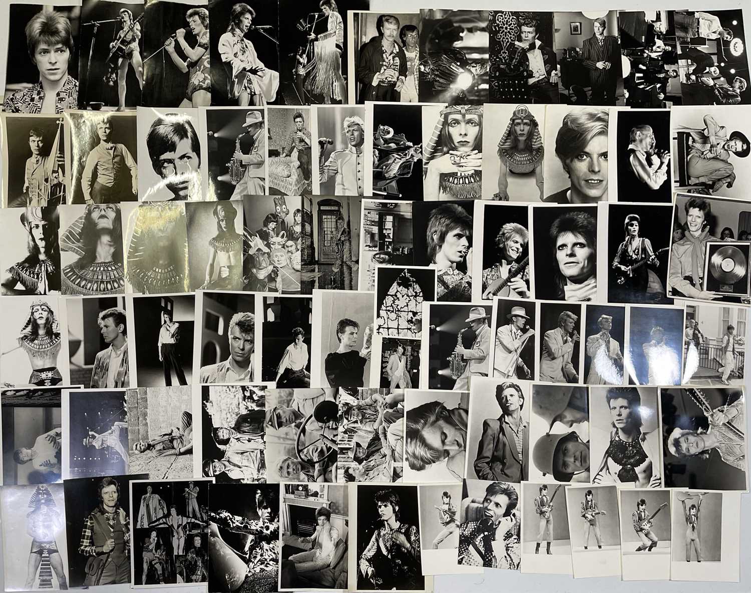 DAVID BOWIE - LARGE PRESS PHOTO COLLECTION.