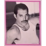 QUEEN - FREDDIE MERCURY CHRISTMAS CARD FROM SOTHEBY'S SALE.