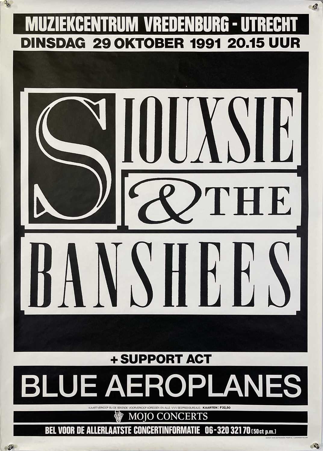 IGGY POP / SIOUXSIE AND THE BANSHEES - ORIGINAL DUTCH CONCERT POSTERS. - Image 3 of 3