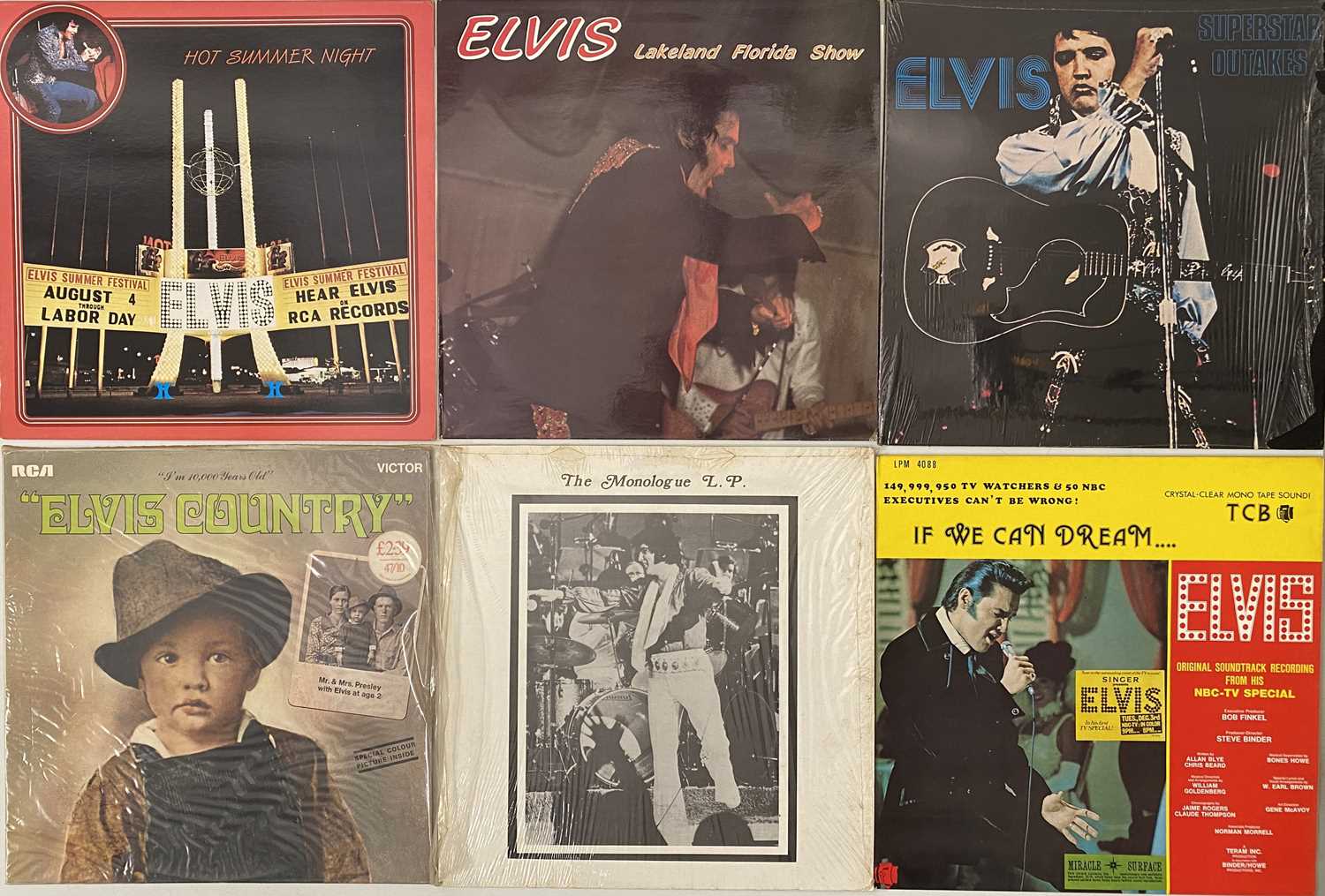 ELVIS PRESLEY - LP COLLECTION (PRIVATE/ COMPS) - Image 3 of 6