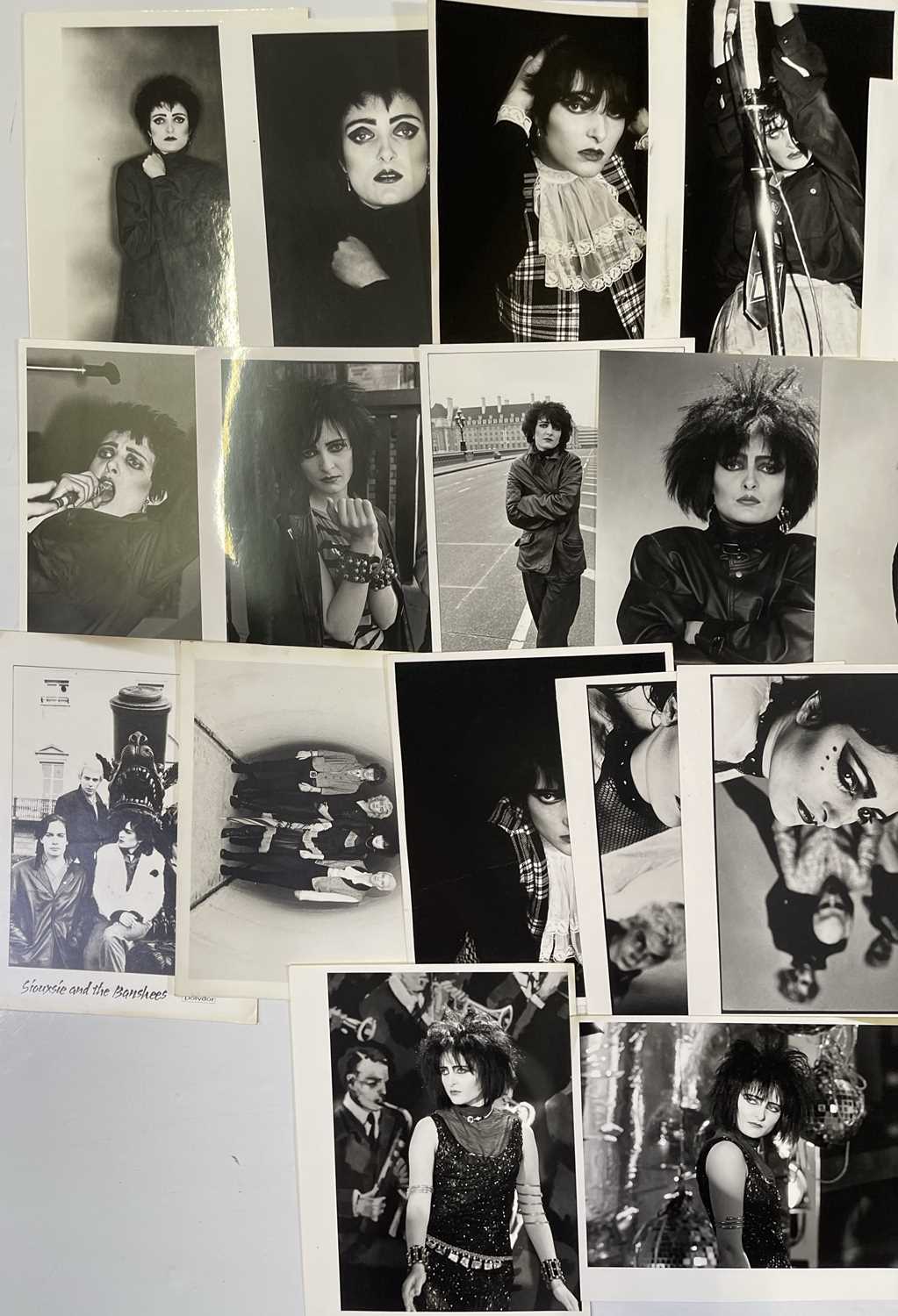 SIOUXSIE AND THE BANSHEES - ORIGINAL PRESS AND PROMO PHOTOS. - Image 2 of 4