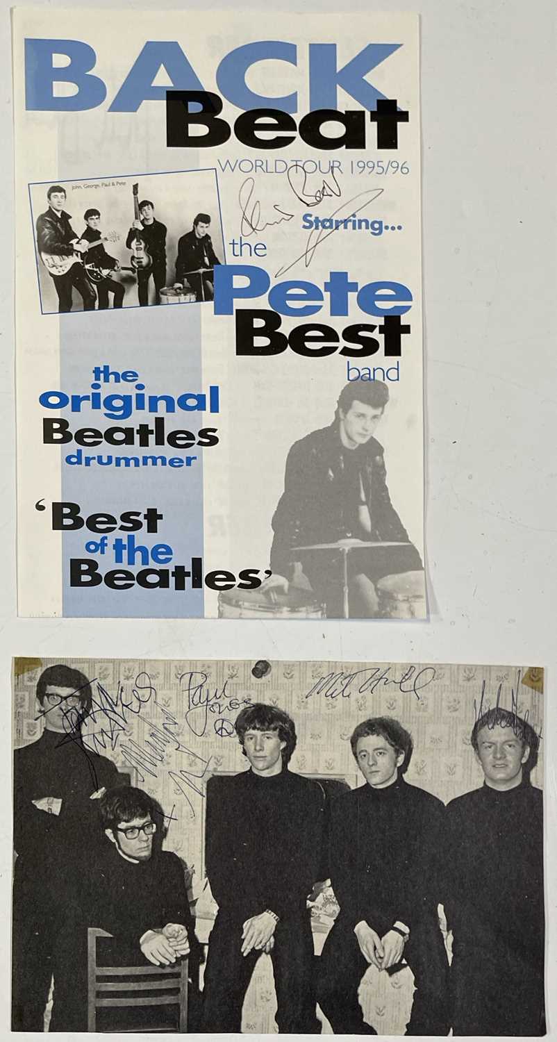 AUTOGRAPHS INC MANFRED MANN / PETE BEST. - Image 4 of 4