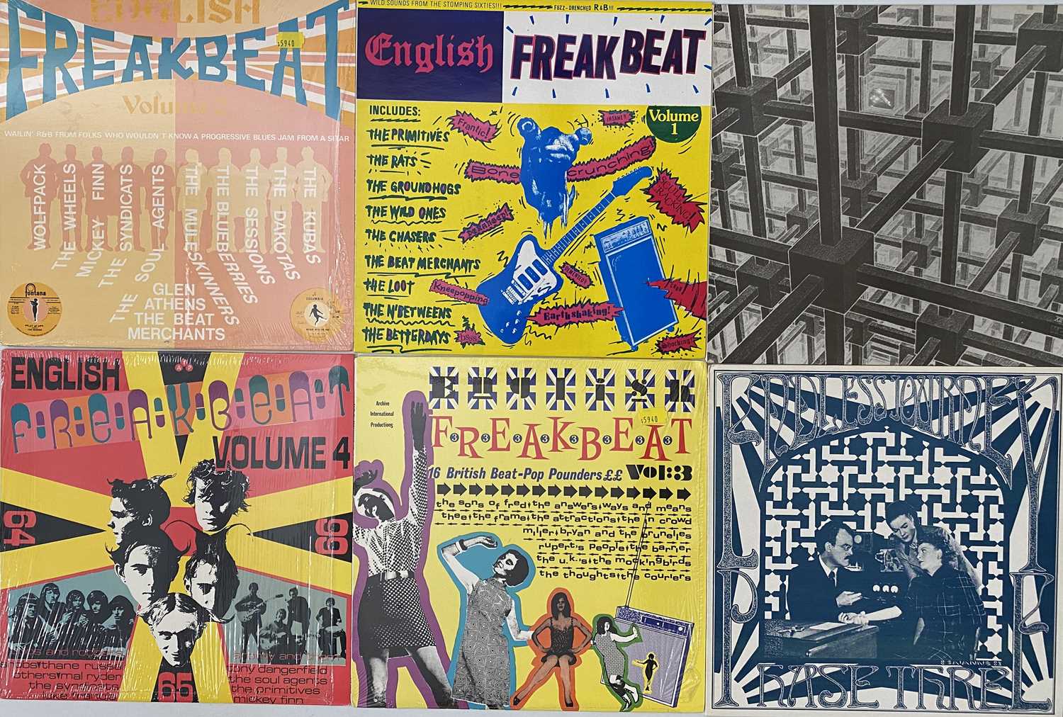 PSYCH/ GARAGE - LP COMPILATIONS - Image 4 of 5