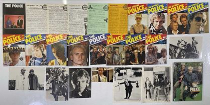 STING / THE POLICE - POLICE FILES AND PHOTOS.