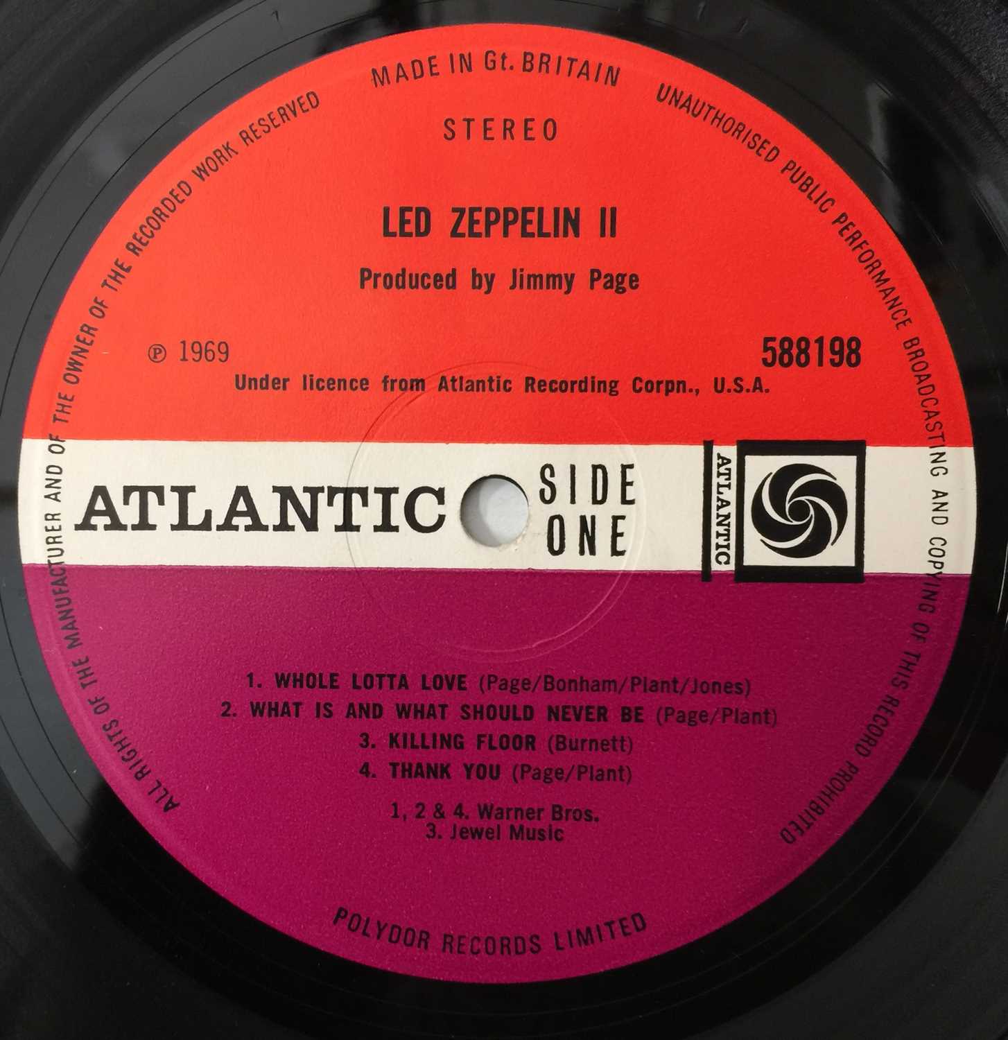 LED ZEPPELIN - LP RARITIES PACK (PLUM/ RED ATLANTIC) - Image 4 of 7