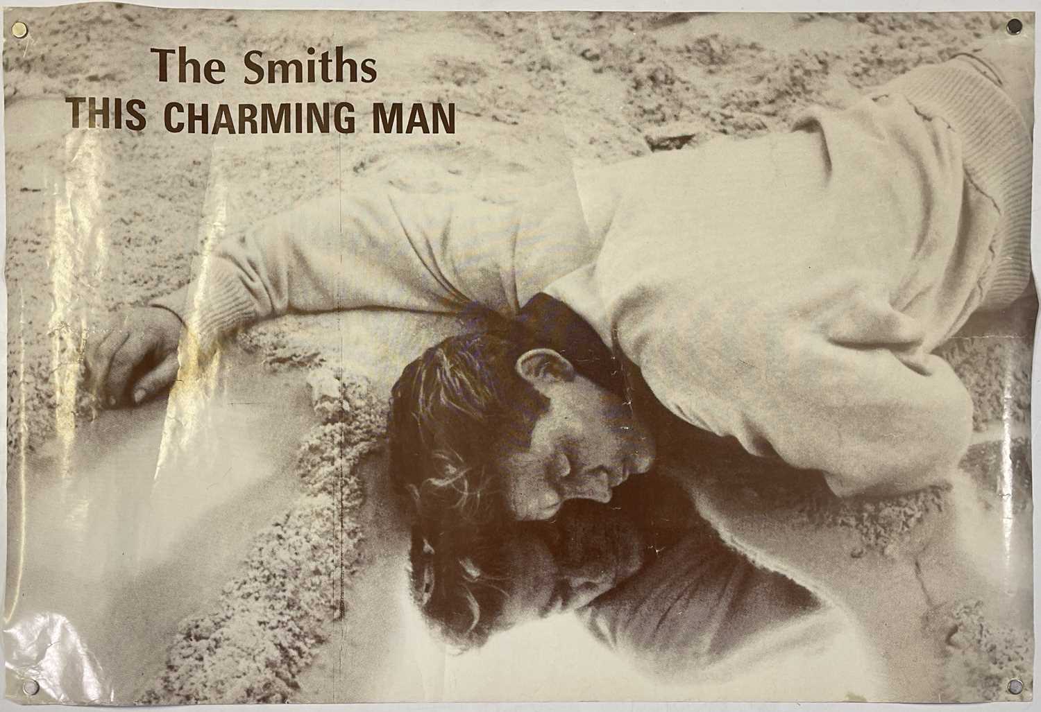 THE SMITHS - ORIGINAL 'THIS CHARMING MAN' PRE-RELEASE TEASER POSTER.