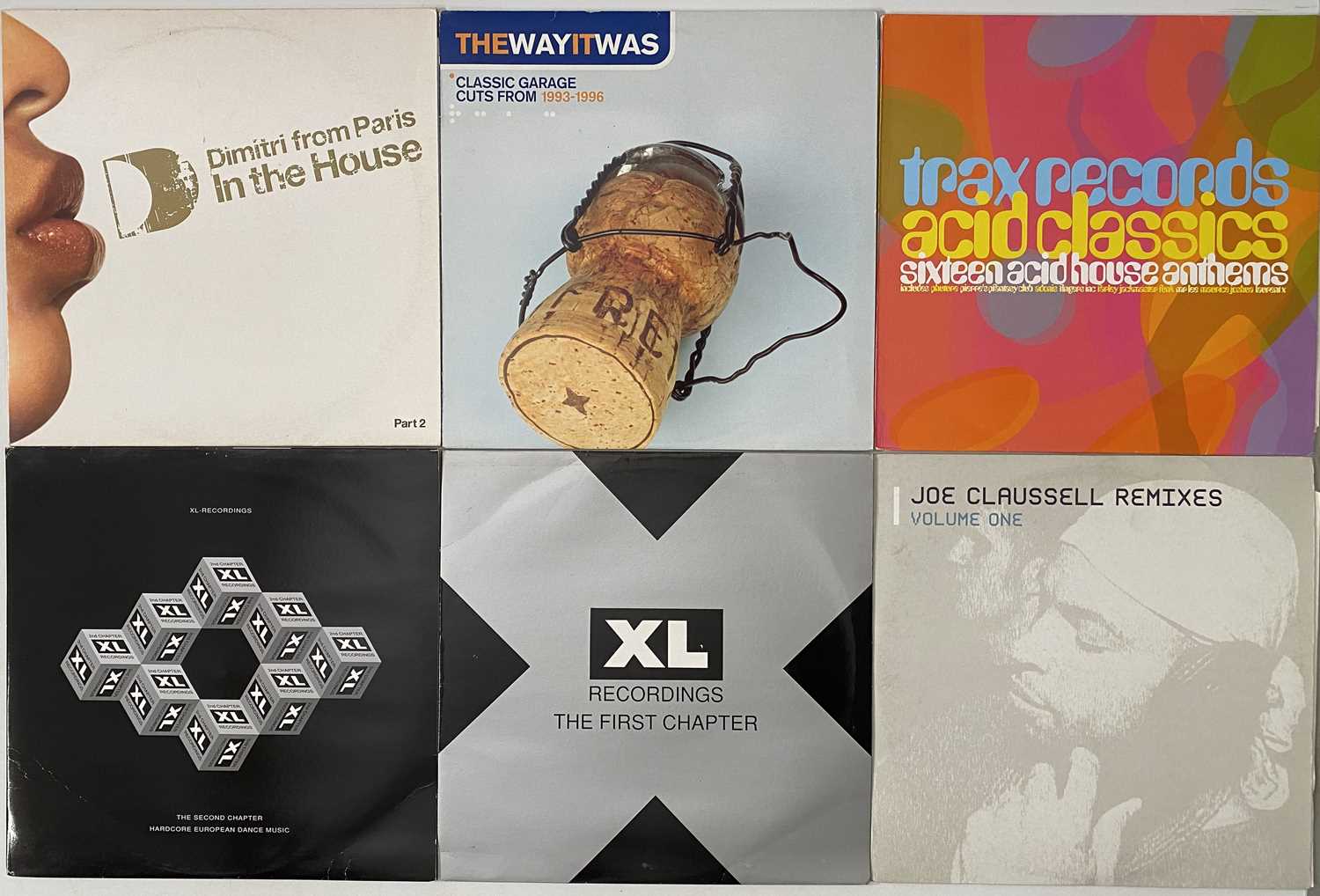 HOUSE / GARAGE / TECHNO - COMPS / LPs