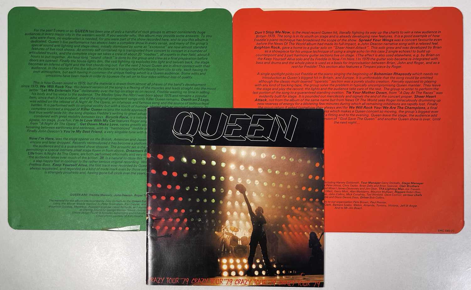 QUEEN - FULLY SIGNED LIVE KILLER LP. - Image 5 of 5