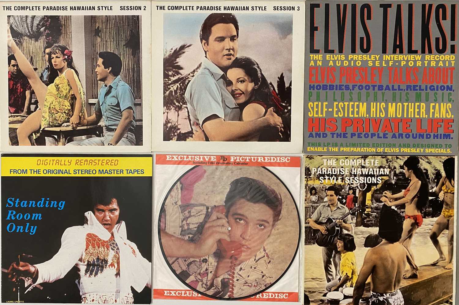 ELVIS PRESLEY - LP COLLECTION (PRIVATE/ COMPS) - Image 3 of 6