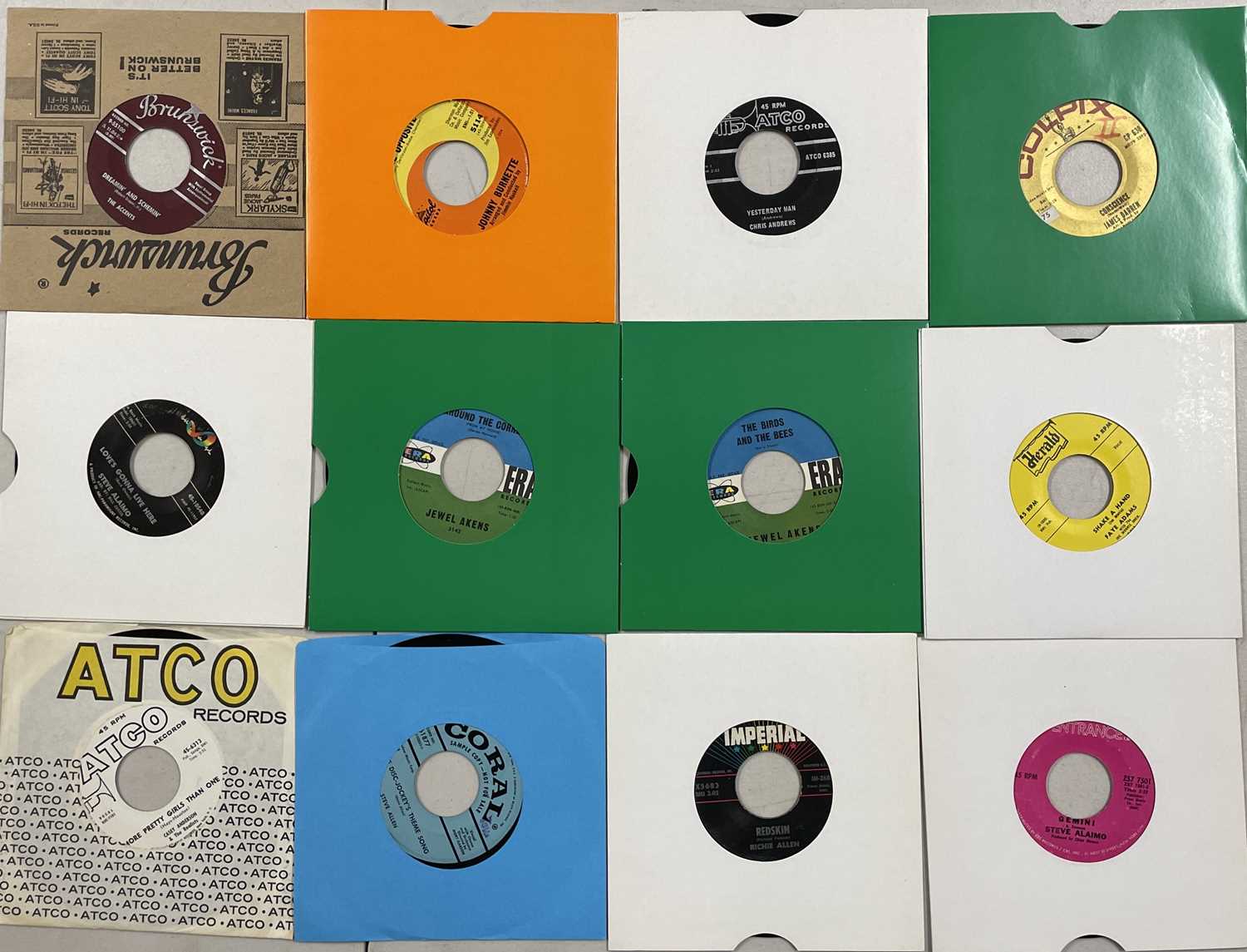 ROCKABILLY / DOO WOP / ROCK N ROLL / POP / SOUL - 7" COLLECTION - Image 2 of 3