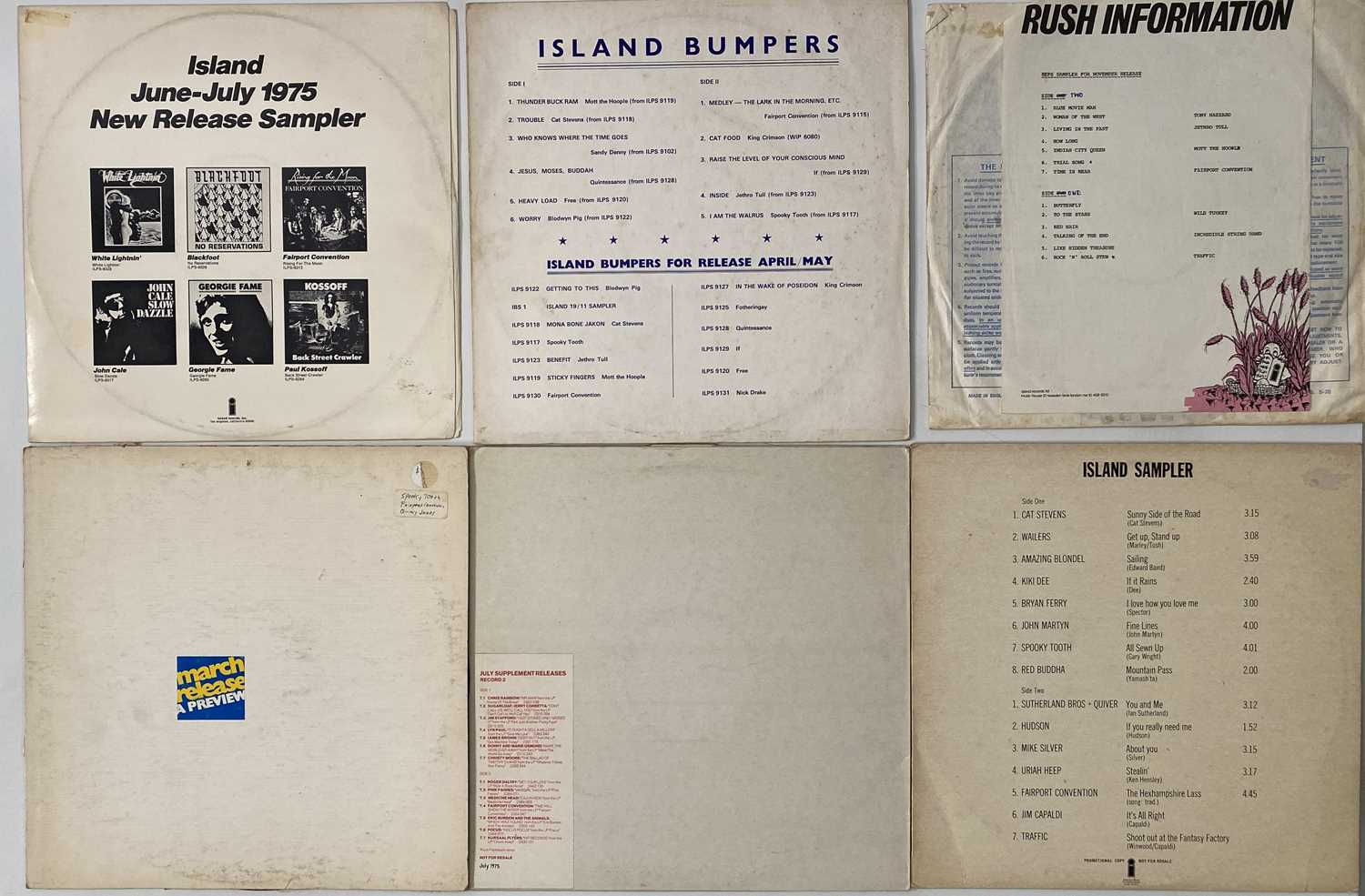 LP PROMO/ LABEL SAMPLERS PACK (FAIRPORT/ JETHRO TULL ETC) - Image 2 of 3