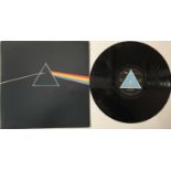 PINK FLOYD - THE DARK SIDE OF THE MOON LP (UK SOLID TRIANGLE - SHVL 804)