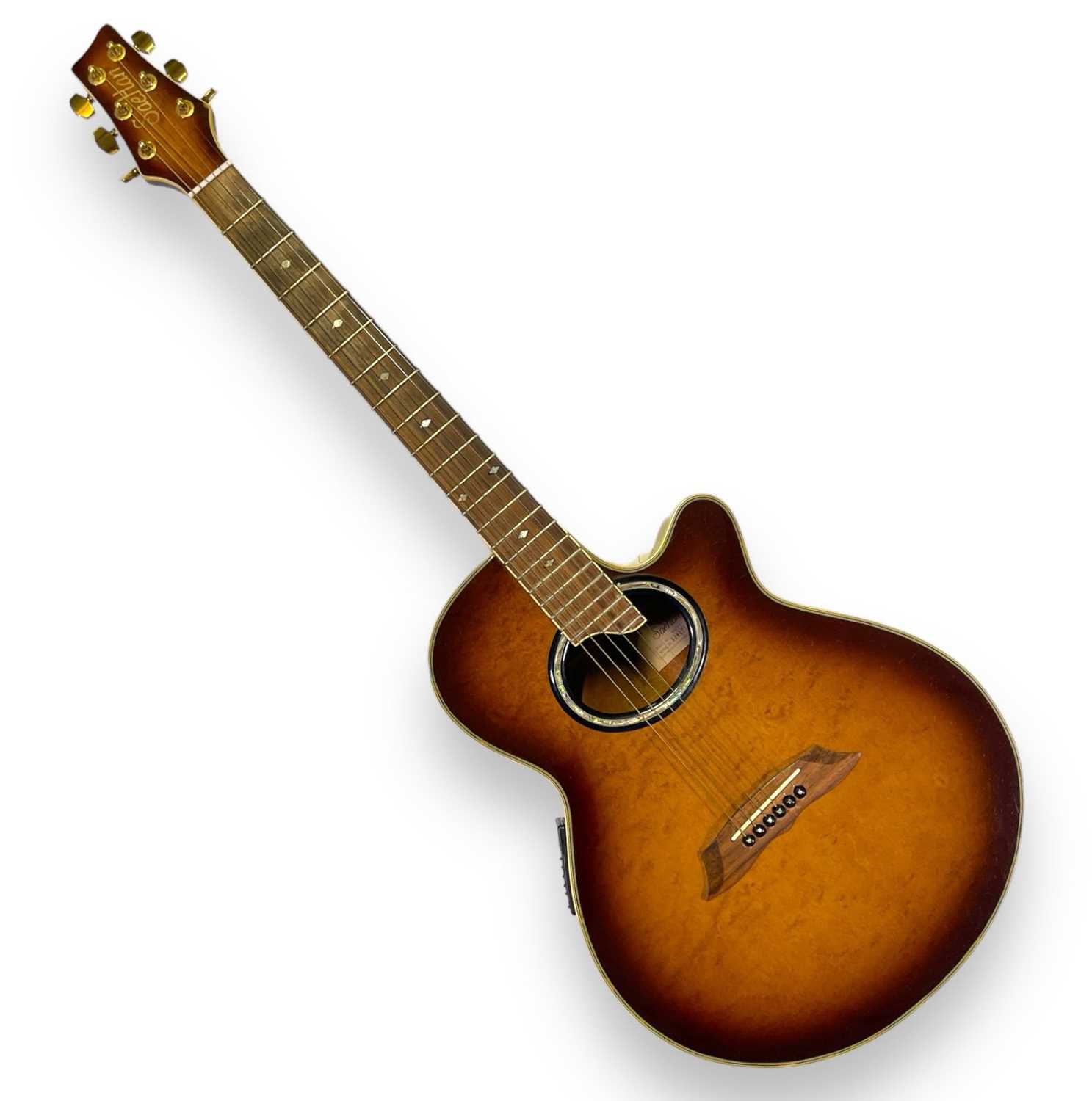 SAEHAN SSC75 SEMI-ACOUSTIC GUITAR.