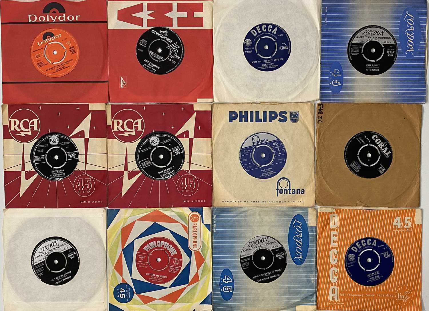 50'S/60S ROCK/ ROCK N ROLL - 7" SINGLES/ 78RPM SHELLACS - Image 3 of 4