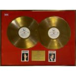 SIMON AND GARFUNKEL - OFFICIAL BPI GOLD DISC.