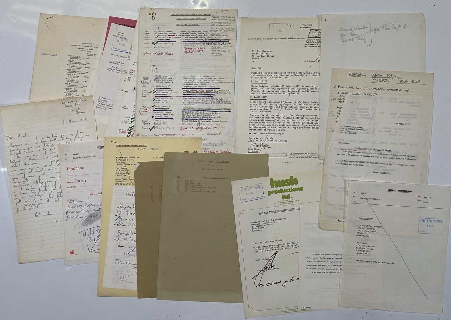 THE BEACH BOYS - LARGE COLLECTION OF DOCUMENT/PRESS CUTTINGS. - Image 11 of 12