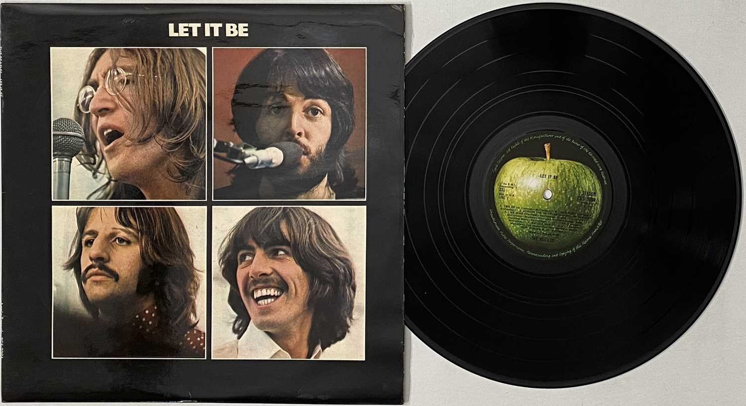 THE BEATLES - LET IT BE BOX LP w/ BOOKLET (PXS 1) - Image 3 of 7