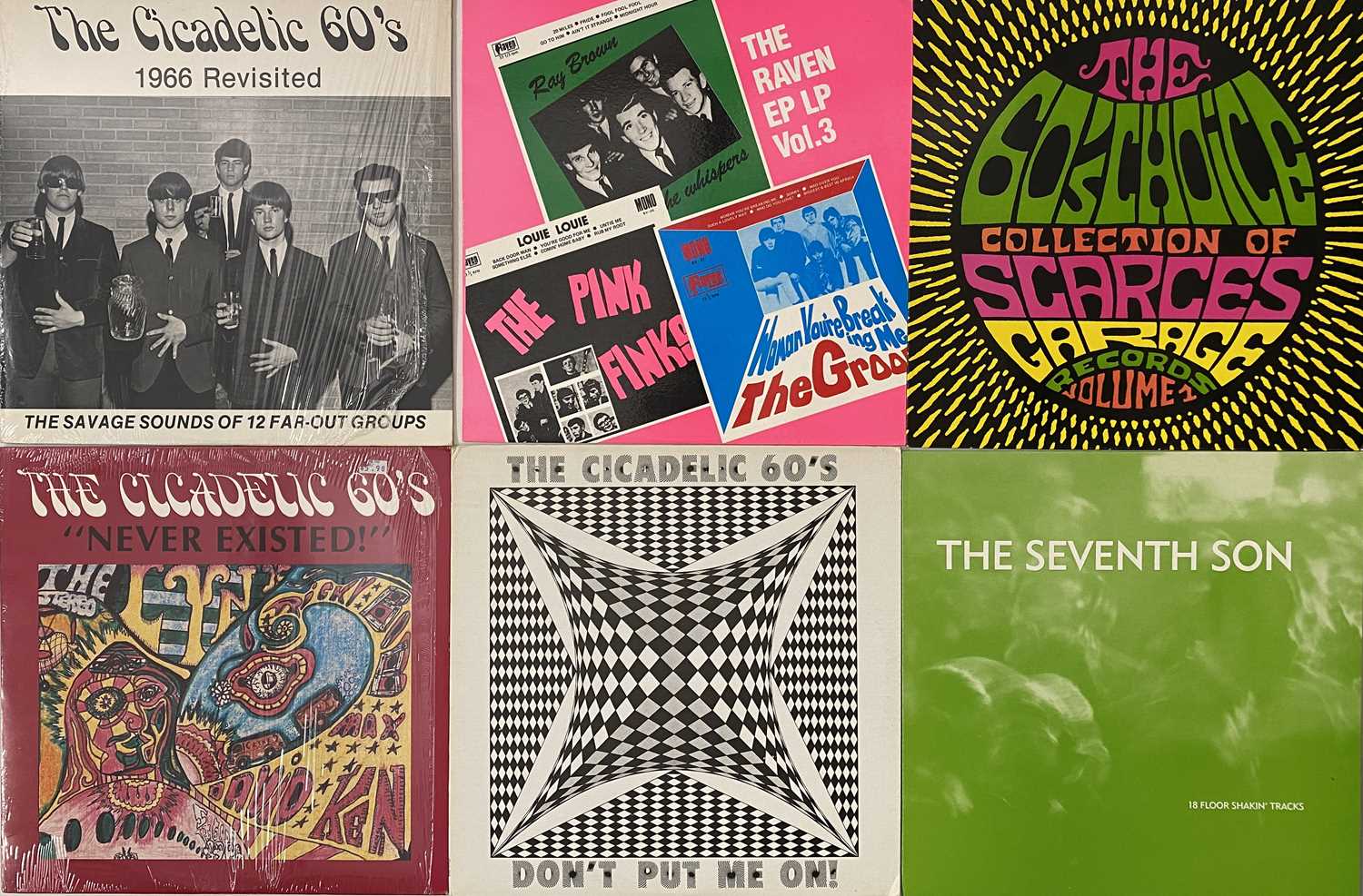 PSYCH/ GARAGE - LP COMPILATIONS - Image 3 of 5