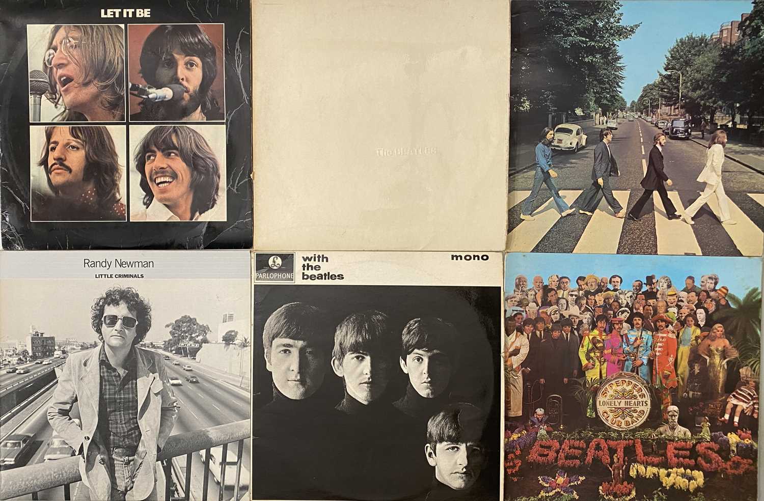 THE BEATLES AND RELATED LP COLLECTION