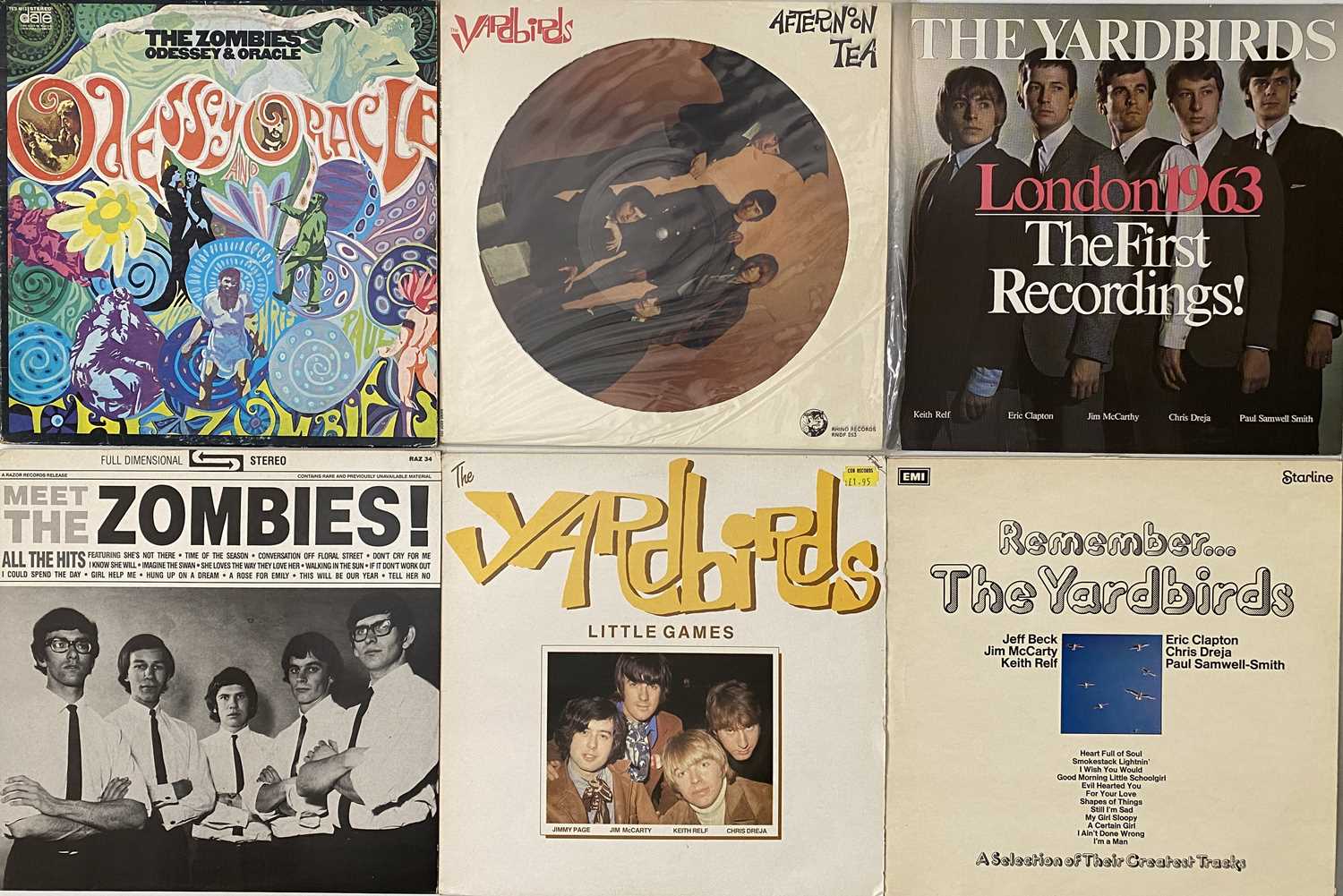 YARDBIRDS/ ZOMBIES - LP PACK - Bild 3 aus 6