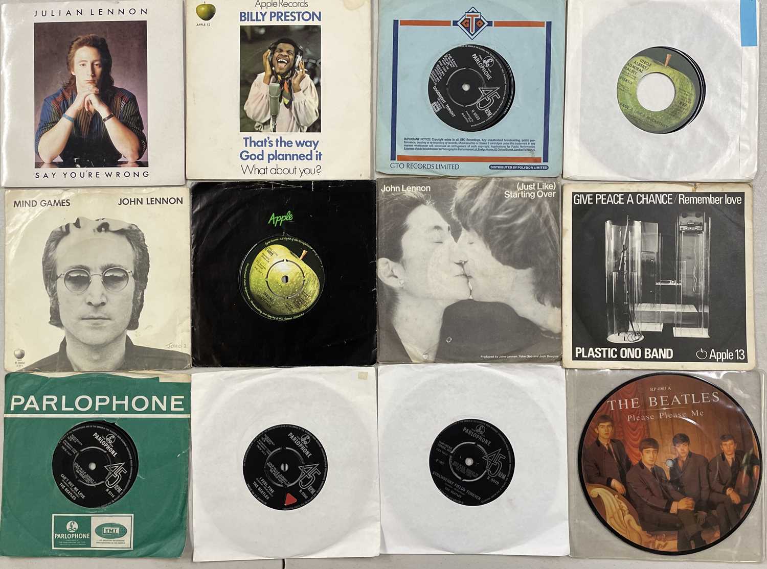 THE BEATLES / RELATED - 7" COLLECTION - Image 2 of 2