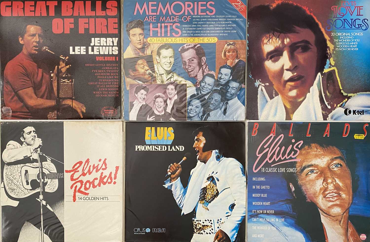 ELVIS PRESLEY - LP COLLECTION (PRIVATE/ COMPS) - Image 3 of 6