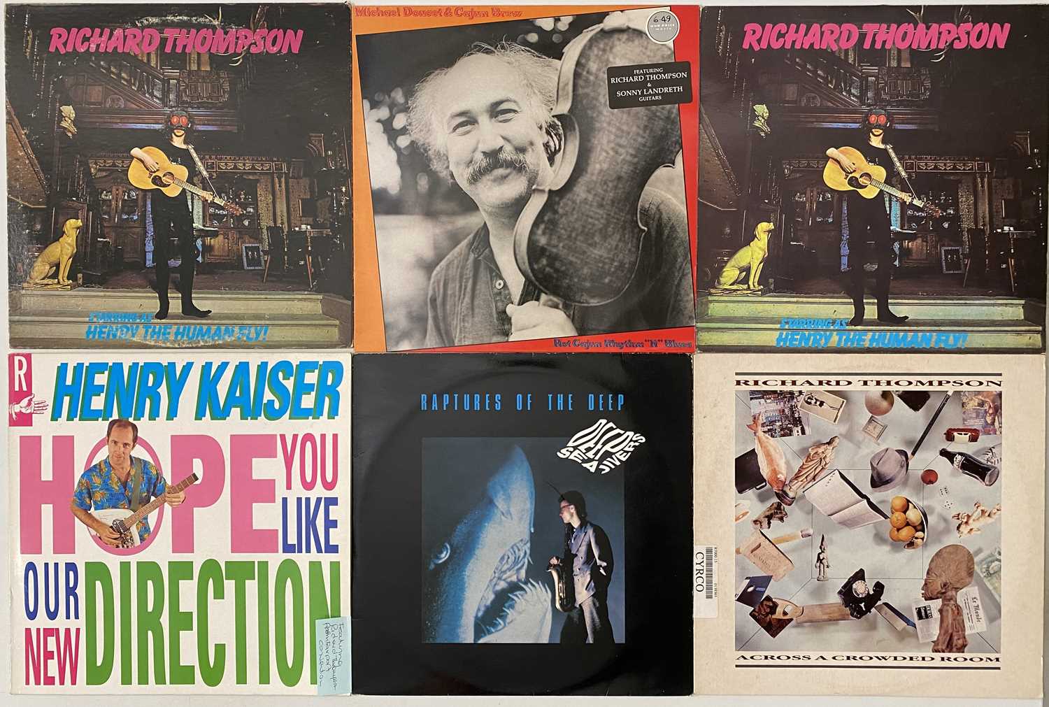 RICHARD THOMPSON AND RELATED - LP PACK (INC SOME SIGNED) - Image 2 of 3