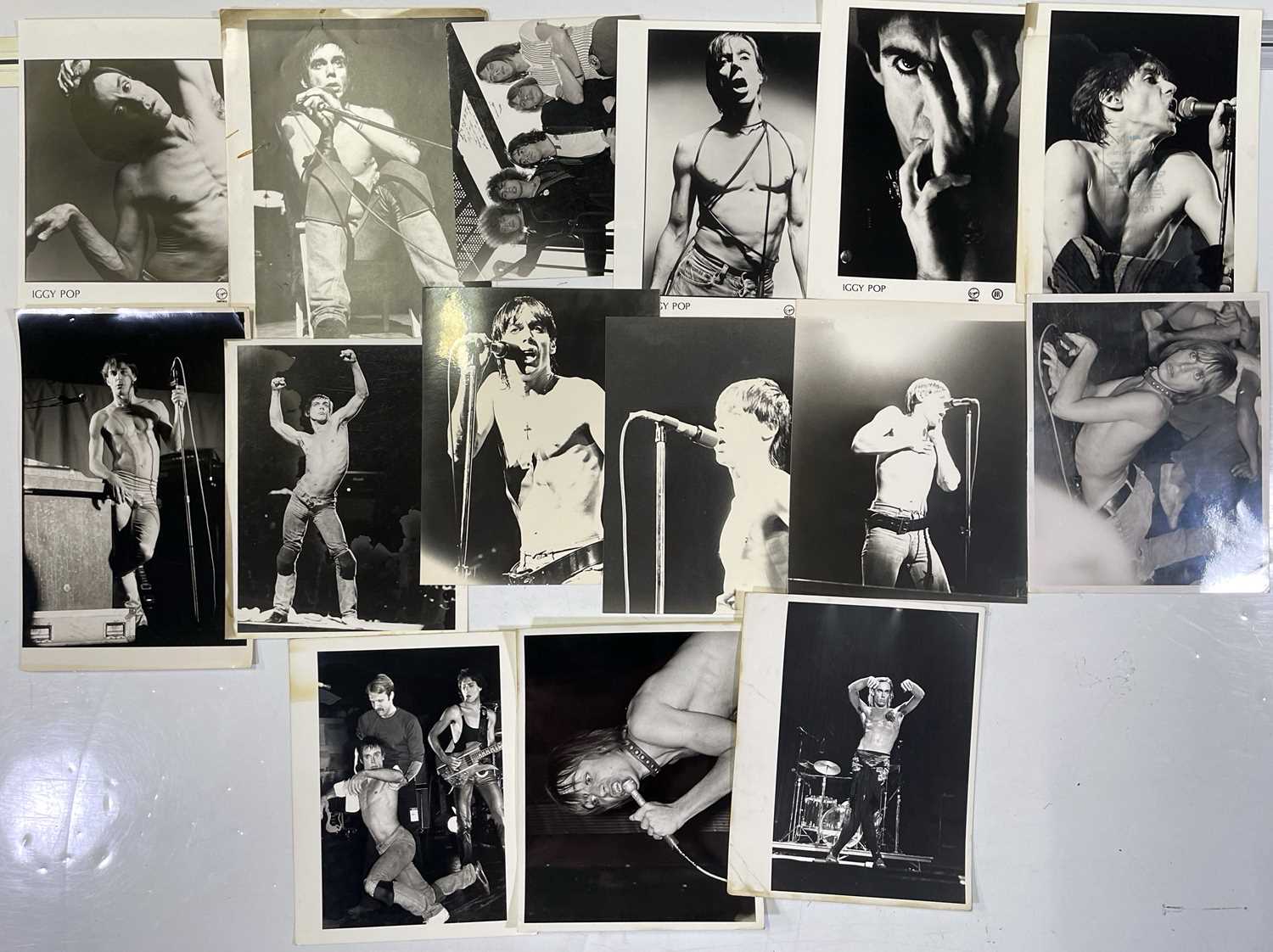 IGGY POP - PRESS AND PROMOTIONAL PHOTOGRAPHS.