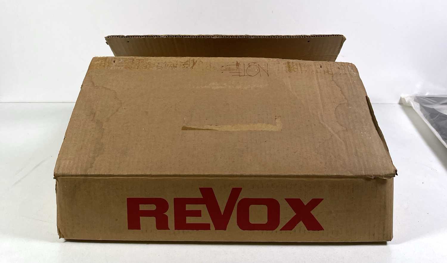 REVOX A77 REEL-TO-REEL PLAYER IN BOX WITH REELS. - Image 8 of 11