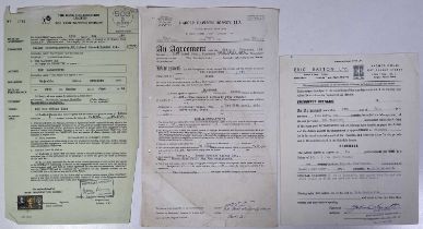 PROCOL HARUM INTEREST - THE PARAMOUNTS - 1964 BOOKING CONTRACTS.