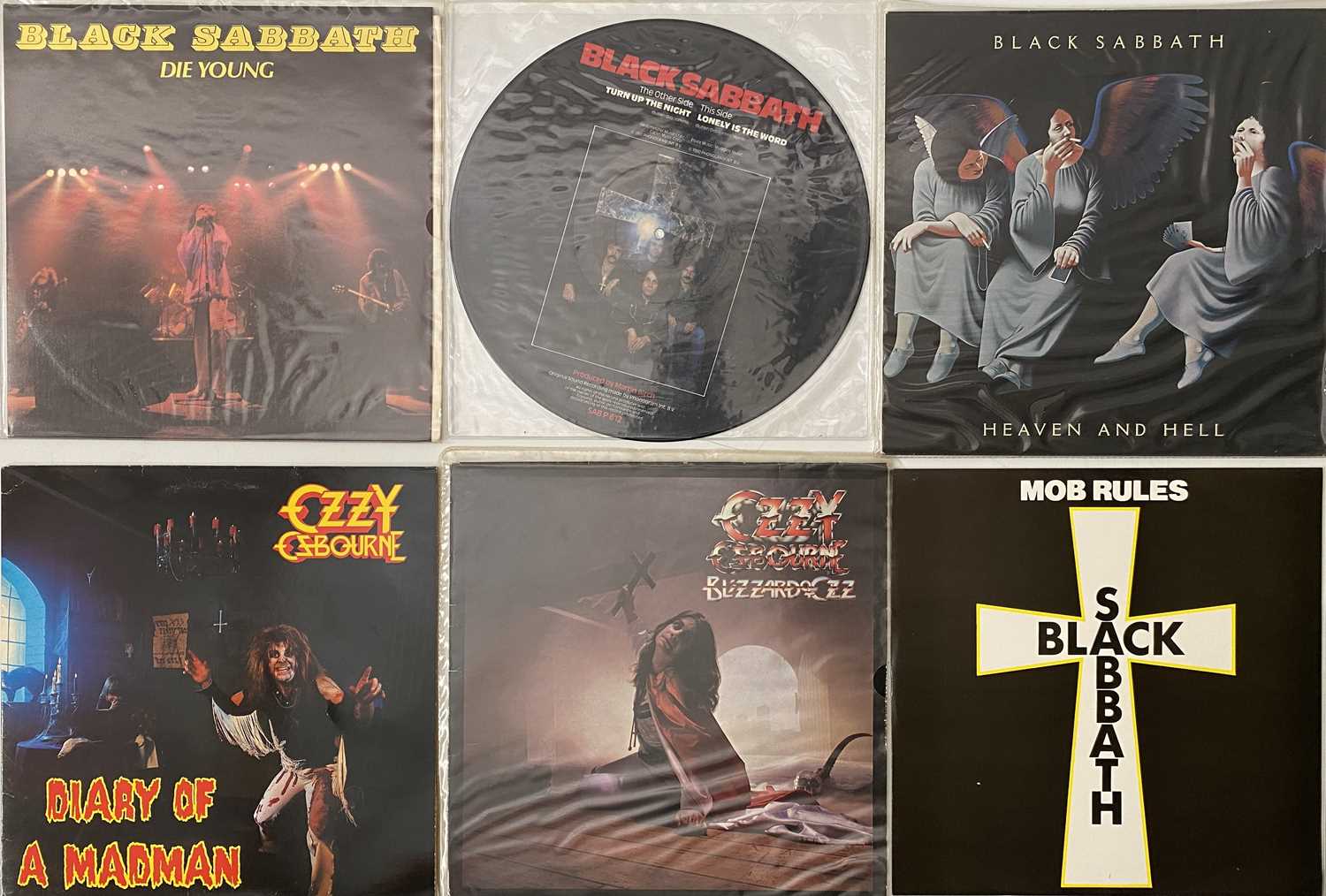 BLACK SABBATH/OZZY OSBOURNE - LPs/12" - Image 2 of 3