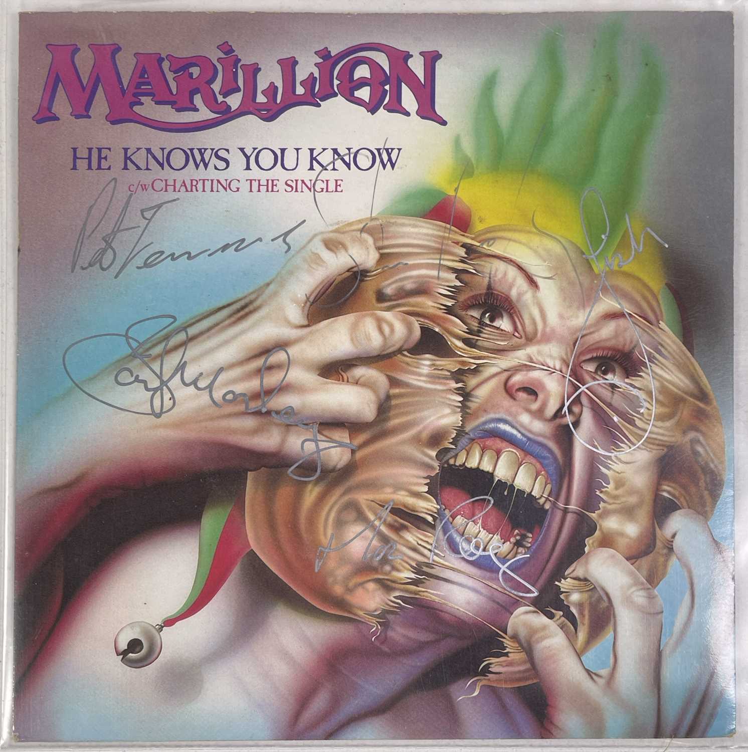 MARILLION - SIGNED RECORDS. - Image 4 of 6