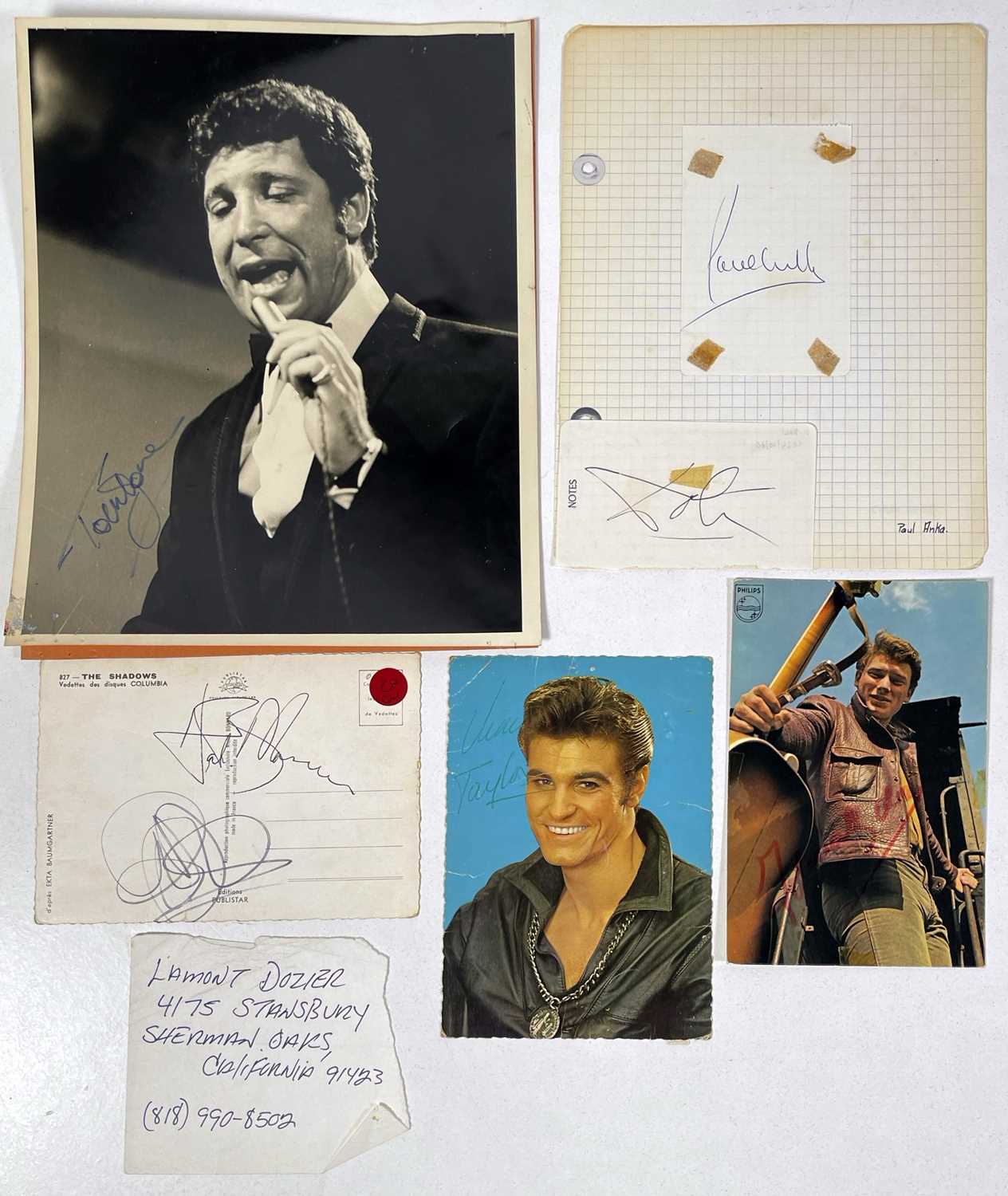 1950S/1960S ROCK AND ROLL AUTOGRAPHS INC CHUCK BERRY.