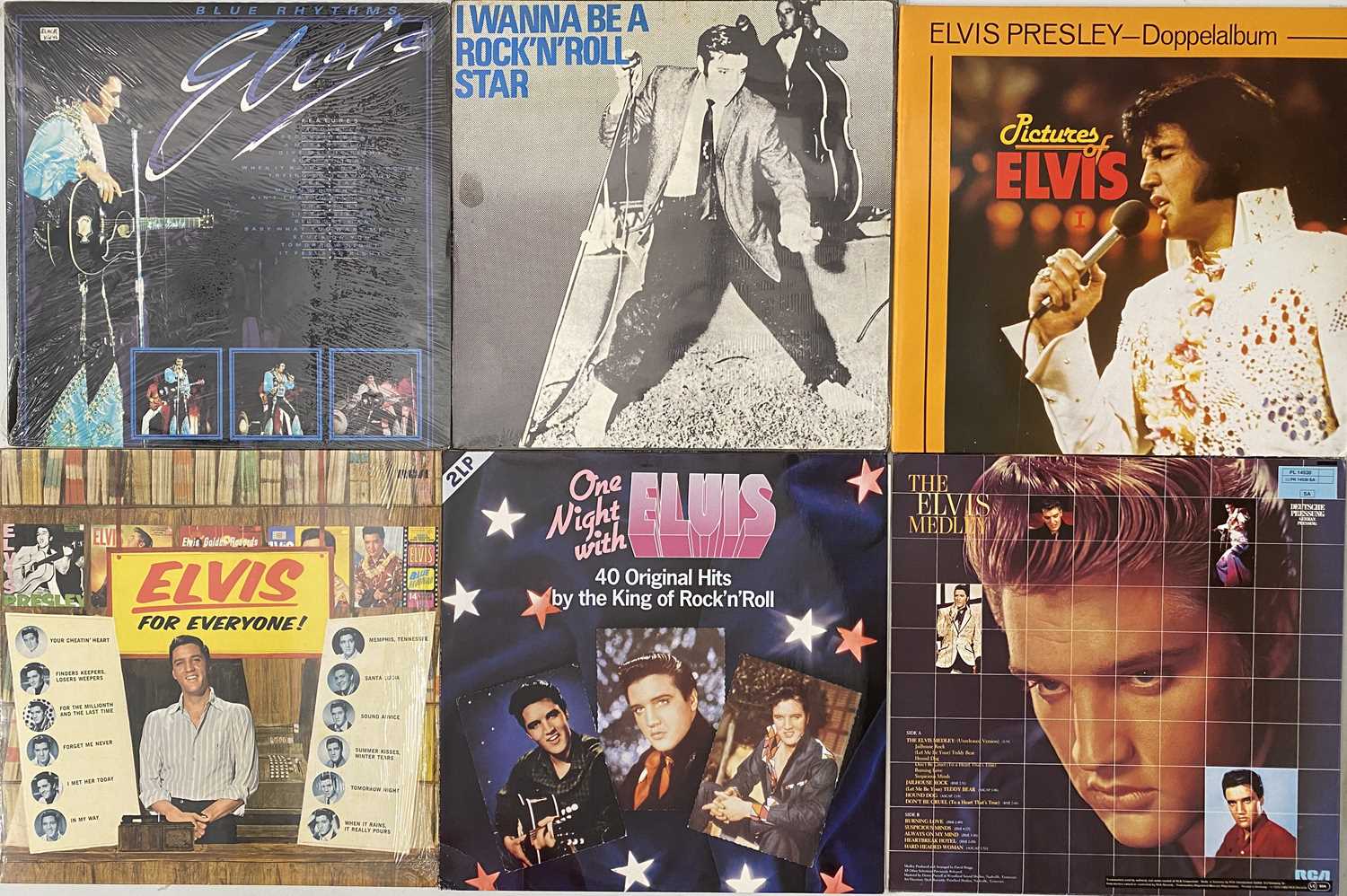 ELVIS PRESLEY - LP COLLECTION (PRIVATE/ COMPS) - Image 2 of 6