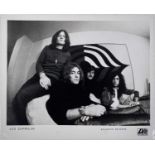 LED ZEPPELIN - ORIGINAL 1969 ATLANTIC PRESS PHOTO.