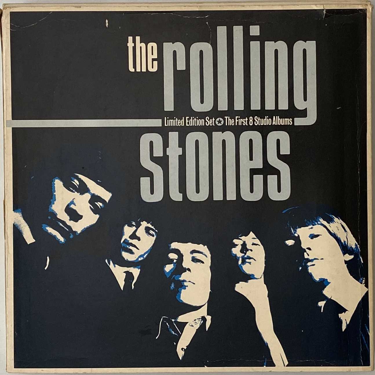 THE ROLLING STONES - THE FIRST 8 STUDIO ALBUMS (DECCA - ROLL 1) - Image 2 of 5