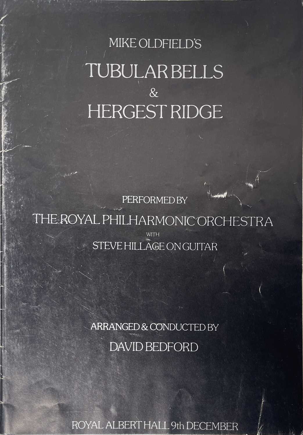 MIKE OLDFIELD / TUBULAR BELLS - DOCUMENTS / PROGRAMMES ETC. - Image 5 of 7