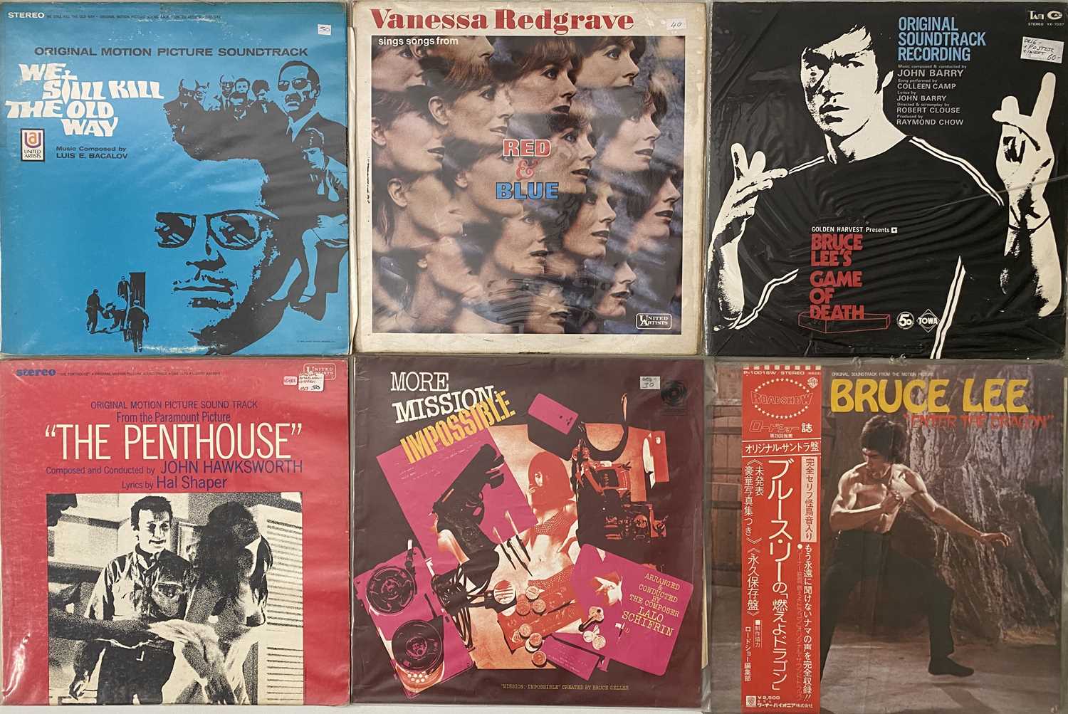 SOUNDTRACKS / STAGE / SCREEN / SPOKENWORD / COMEDY - LP COLLECTION