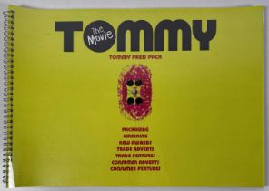 THE WHO - TOMMY PRESS BOOK.