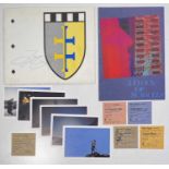 SIGNED CONCERT PROGRAMMES AND TICKETS INC TALK TALK/SIMPLE MINDS/THOMAS DOLBY.