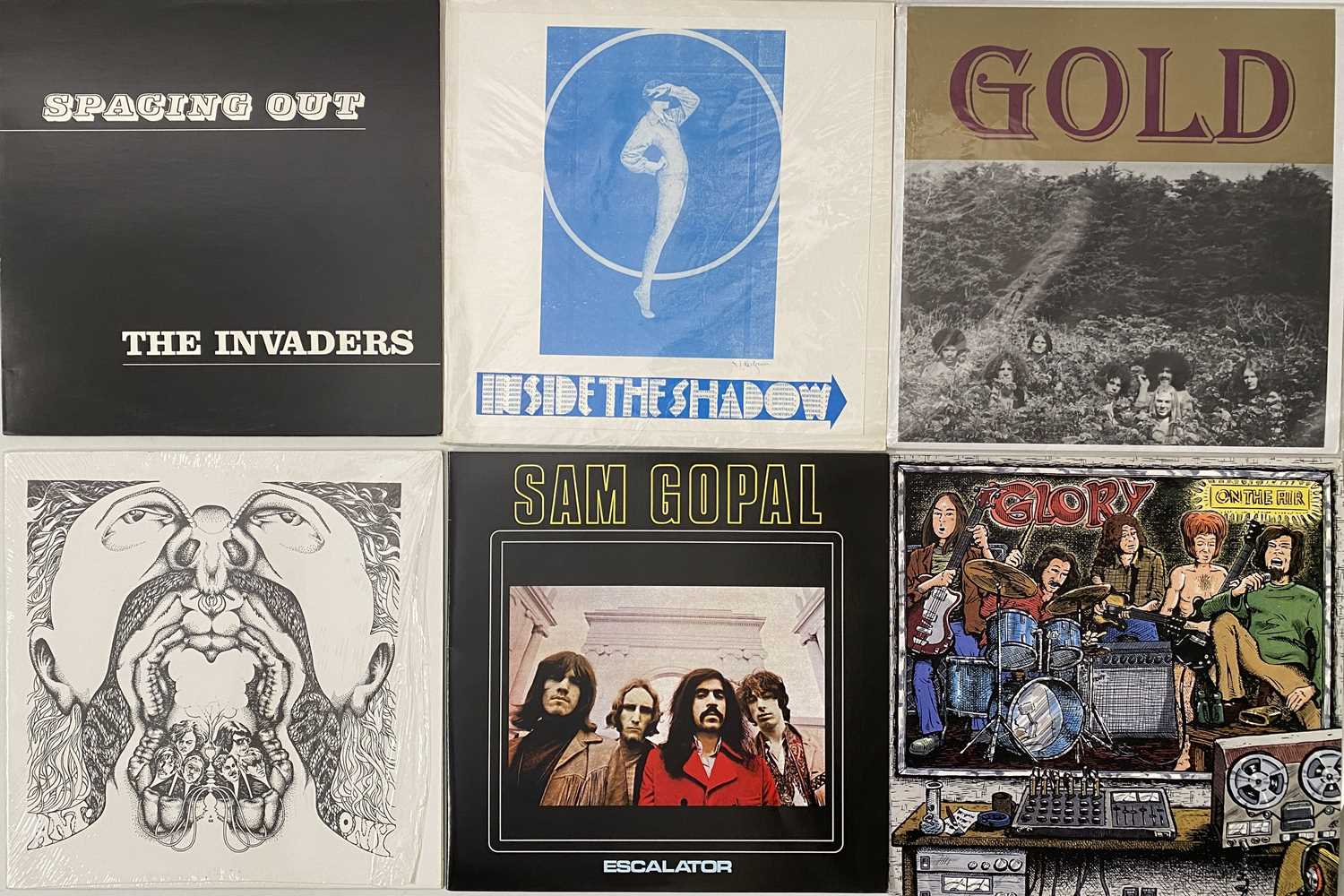 PSYCH/ GARAGE - REISSUE/ COMPILATION LPs