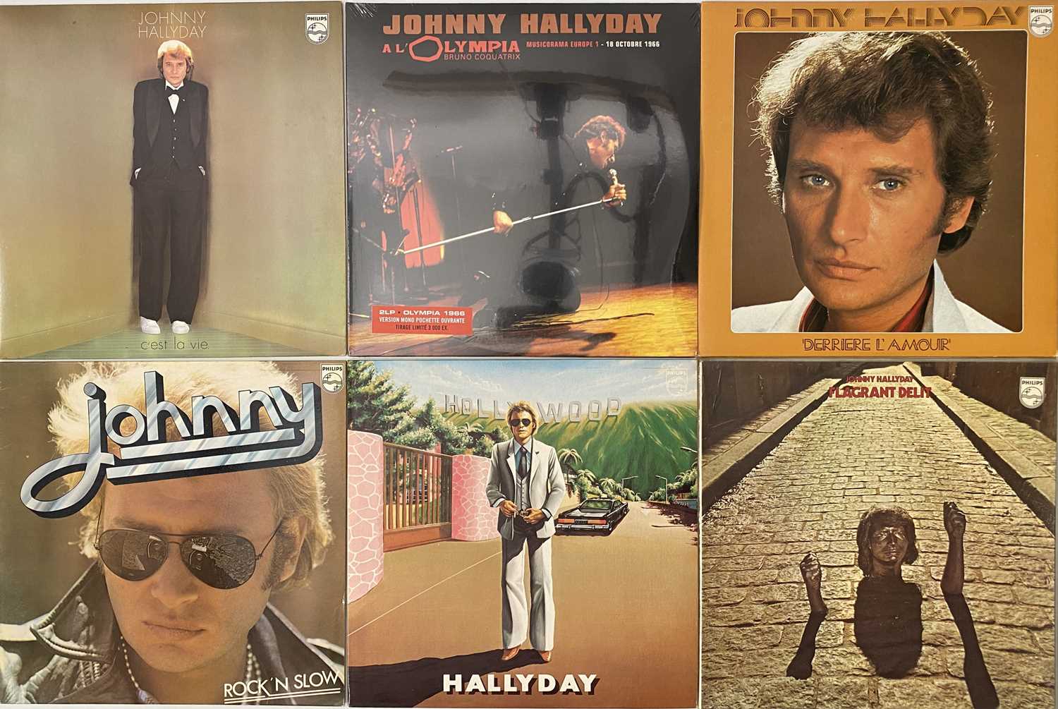 JOHNNY HALLYDAY - LP/ CD BOX SET COLLECTION (MANY NEW & SEALED) - Image 2 of 5