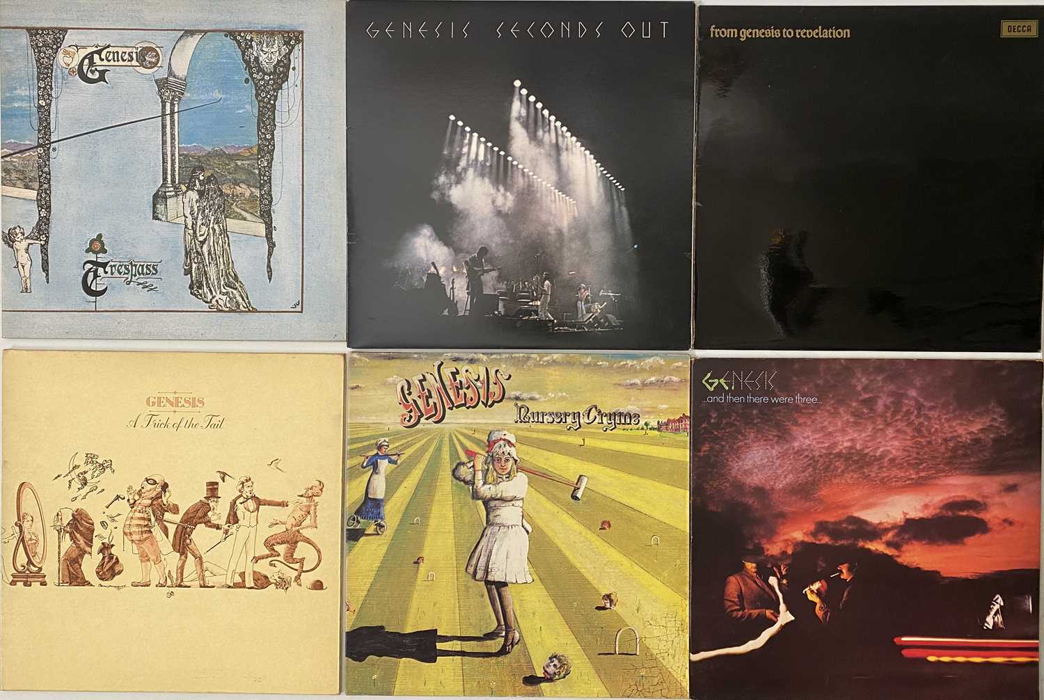 GENESIS AND RELATED - LP PACK