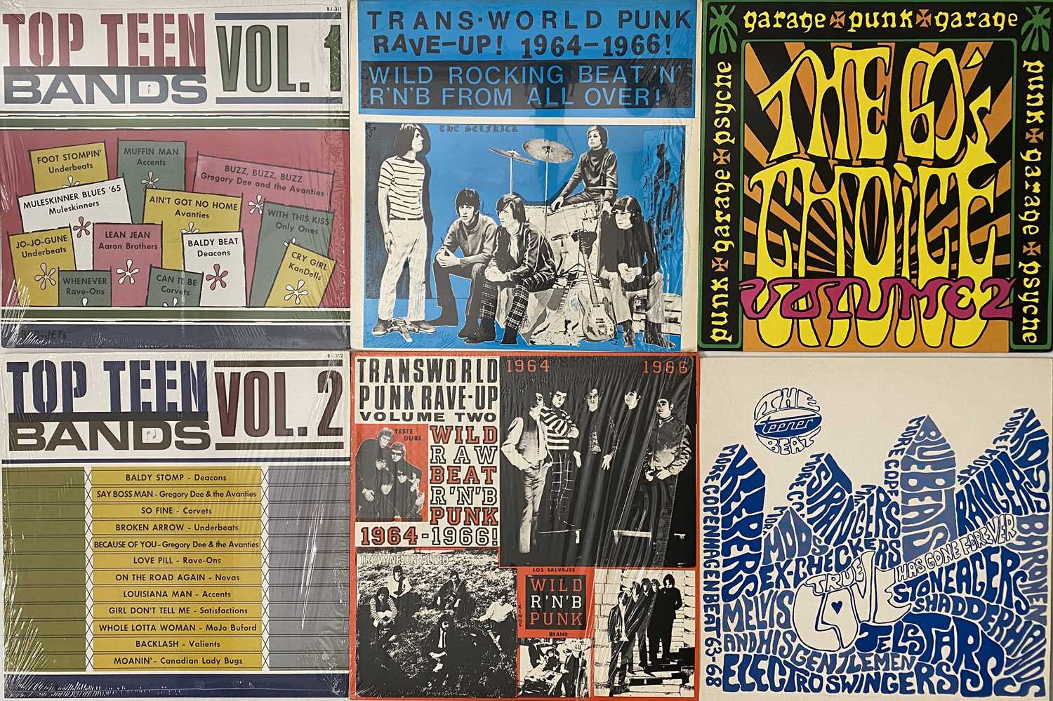 PSYCH/ GARAGE - LP COMPILATIONS - Bild 3 aus 5