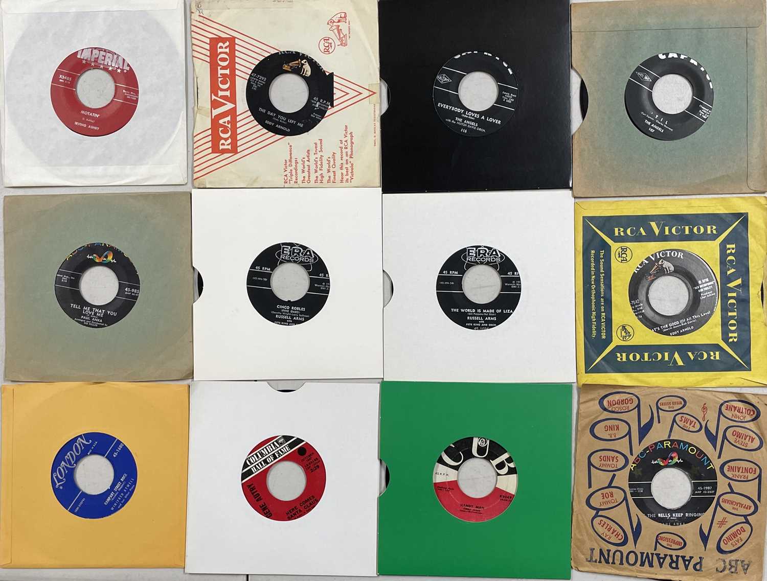 ROCKABILLY / DOO WOP / ROCK N ROLL / POP / SOUL - 7" COLLECTION