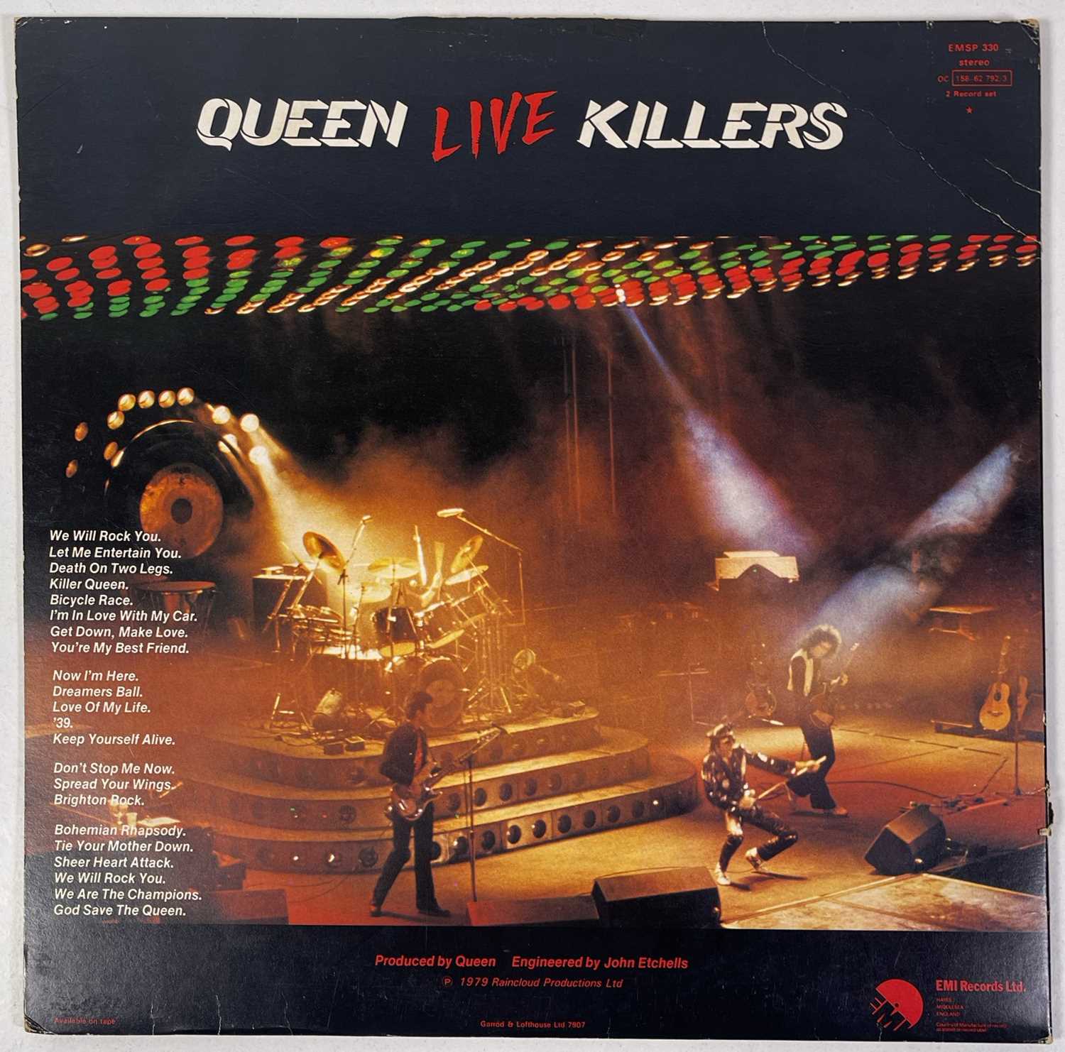 QUEEN - FULLY SIGNED LIVE KILLER LP. - Image 4 of 5