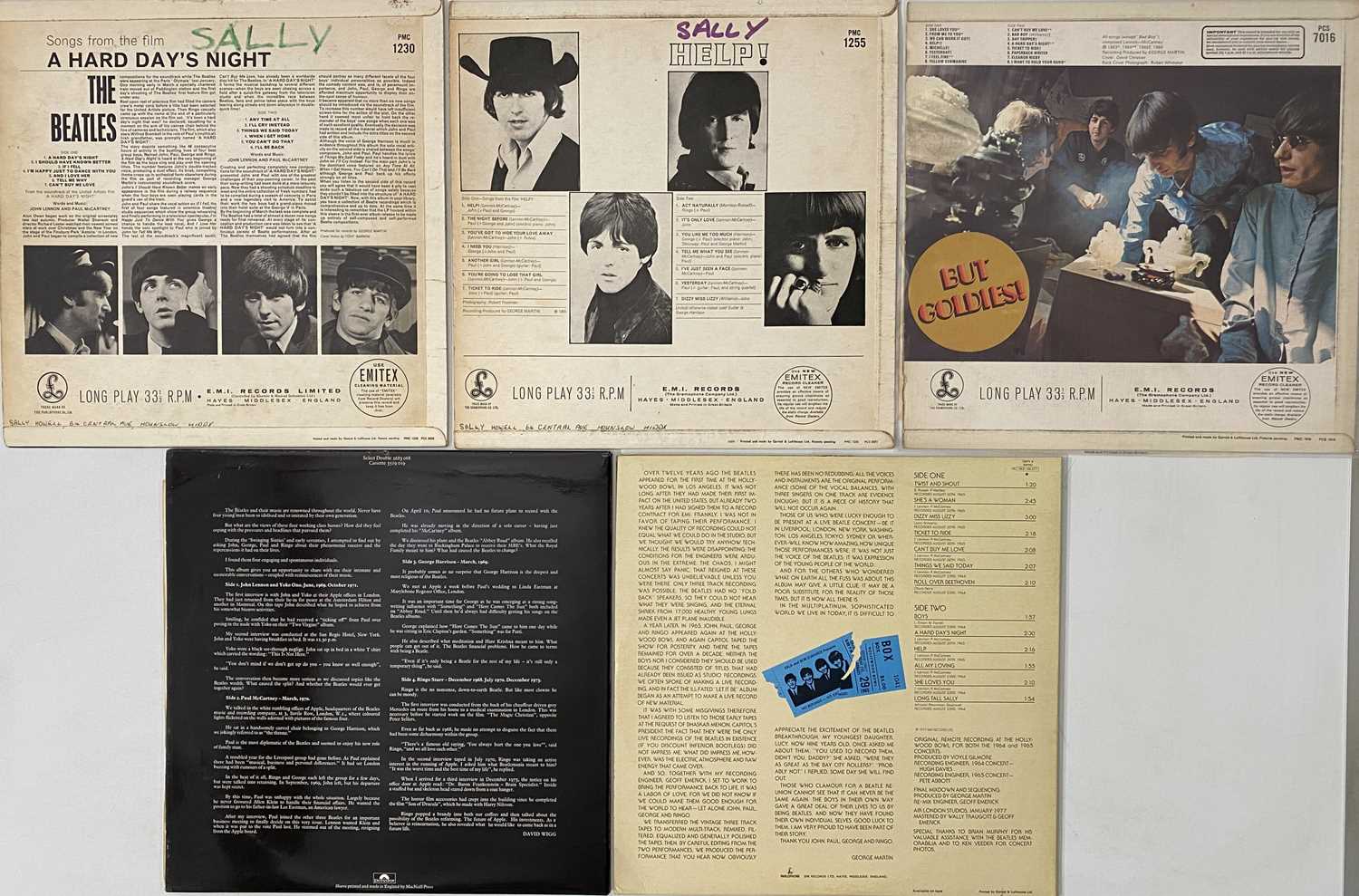 THE BEATLES - STUDIO/ COMP LP PACK - Image 2 of 2