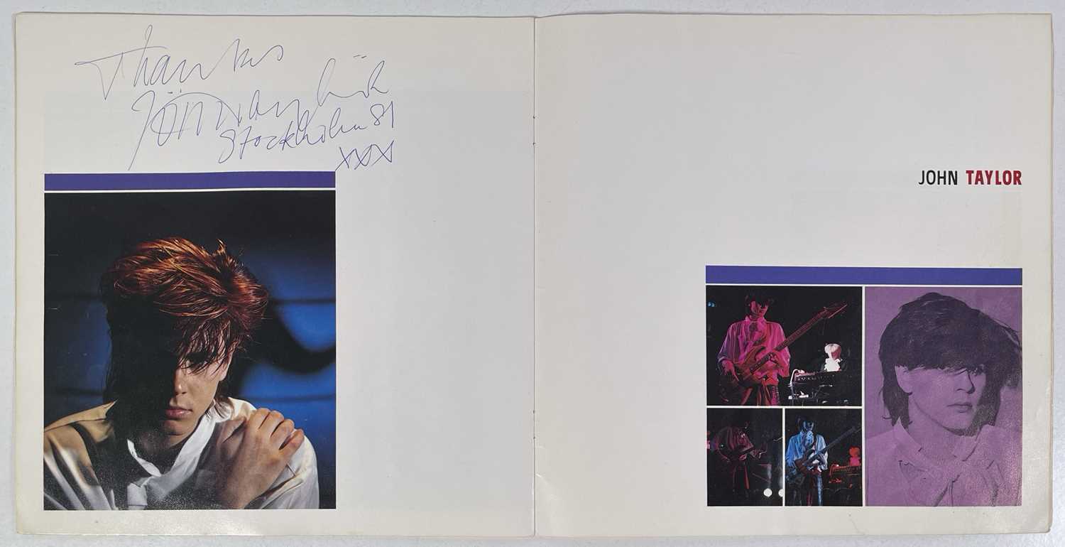 DURAN DURAN - FULLY SIGNED 1981 CONCERT PROGRAMME. - Image 5 of 8