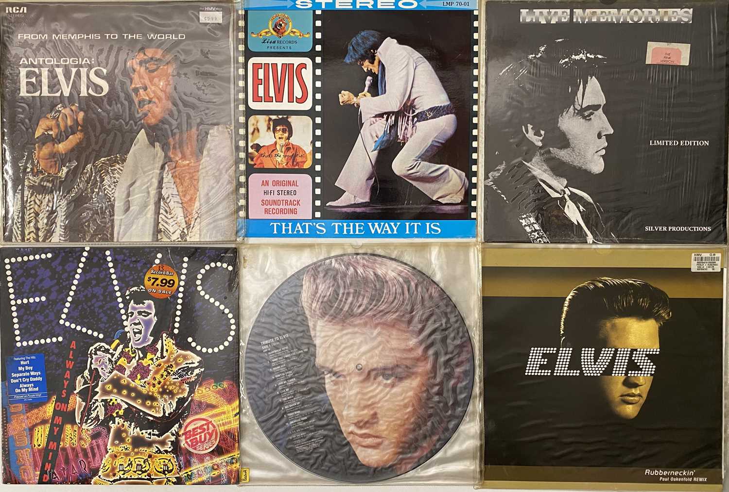 ELVIS PRESLEY - LP COLLECTION (PRIVATE/ COMPS) - Image 5 of 6